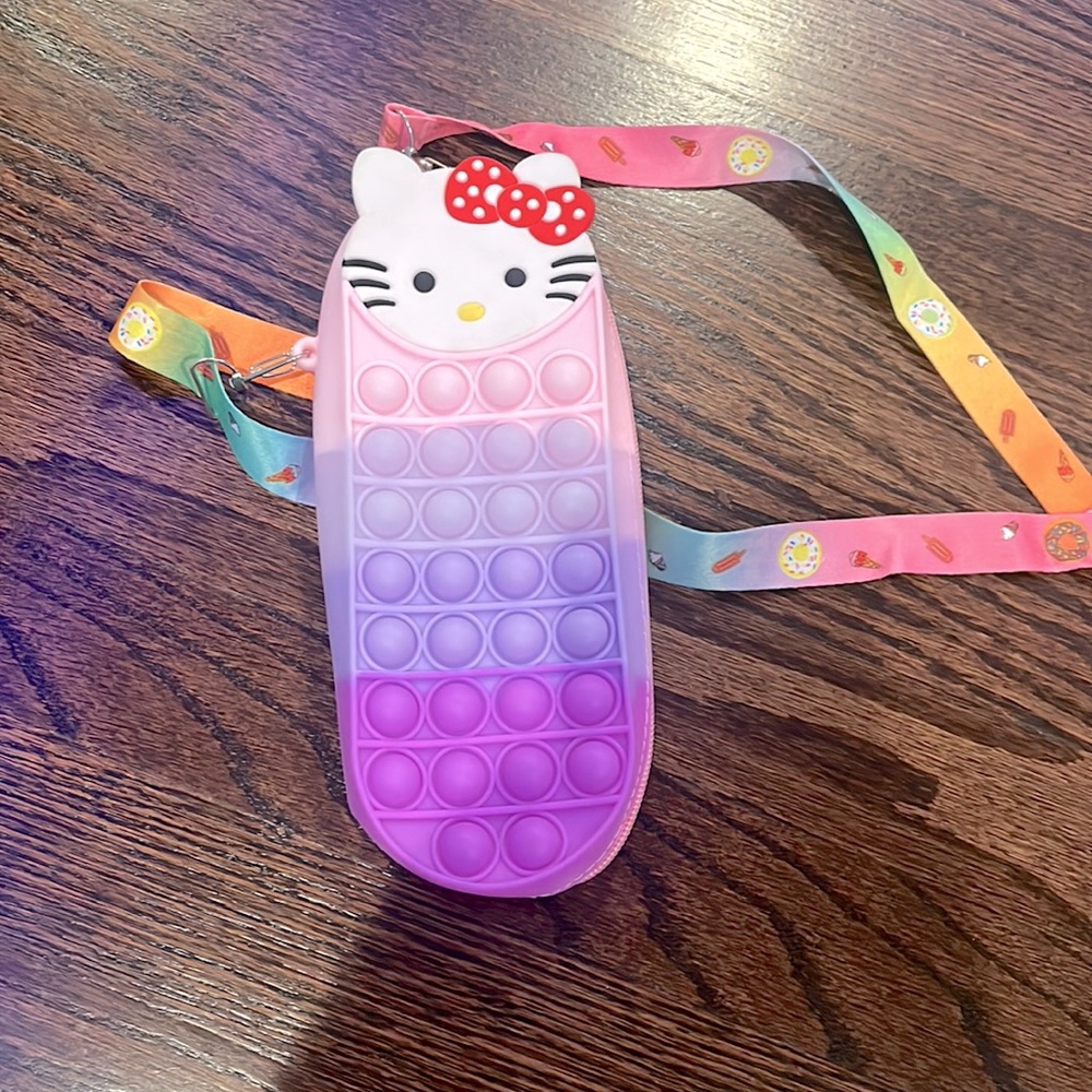 Back To School Hello Kitty Pop It Pencil Case